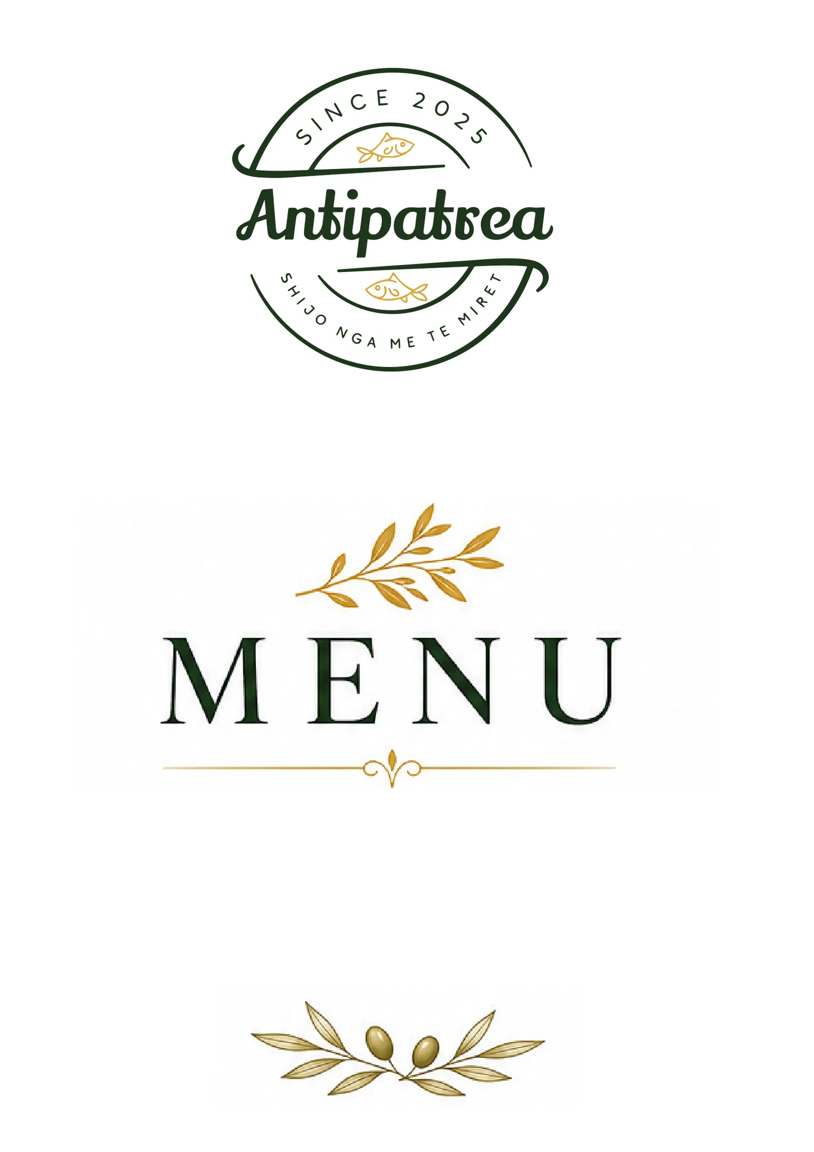 Menu page 3