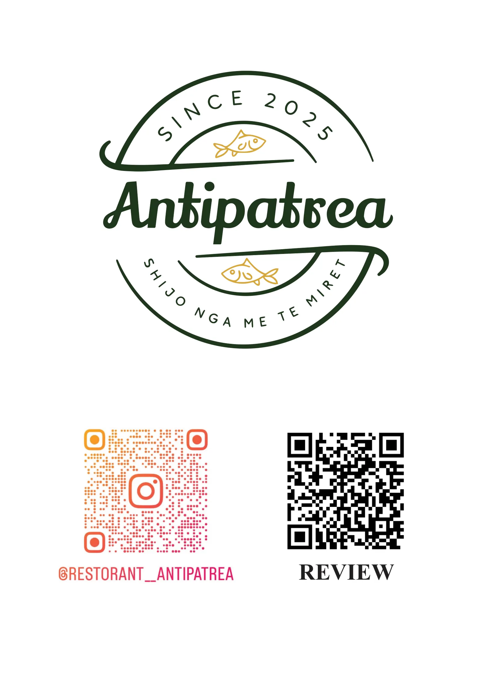 Menu page 8